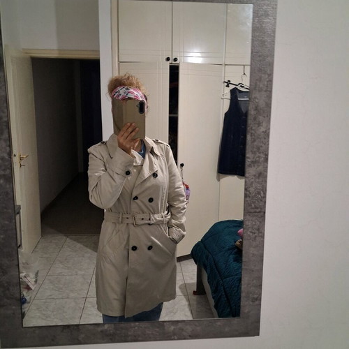 Esmara Beige Classic Trench Coat like new, L/XL
