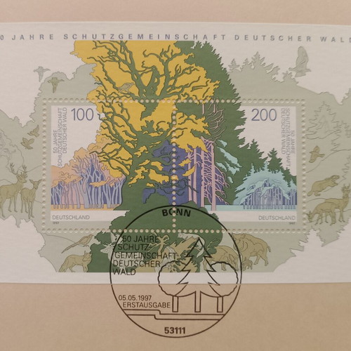 Germany 1997 First Day Cover Stamp Bonn