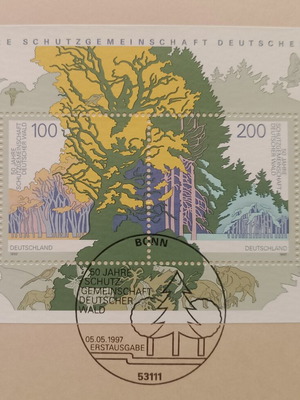 Germany 1997 First Day Cover Stamp Bonn
