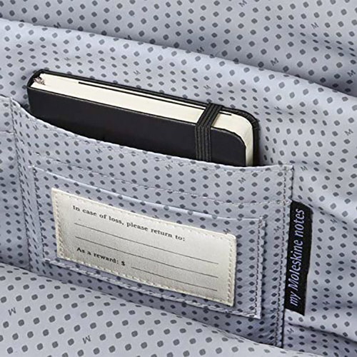 Moleskine Classic Slim Messenger Laptop Bag like new, blue