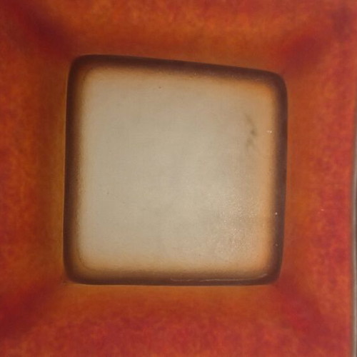 Murano Plate New Red Decorative