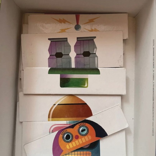 Mama Ena Robot used, with 2 damaged cards