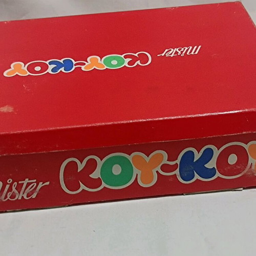 Mister ΚΟΥΚΟΥ keychain set used with original box and 3 keychains