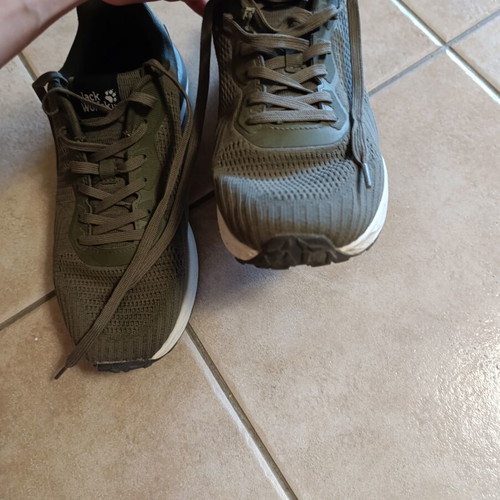 Jack Wolfskin athletic shoes like new, size 42, green