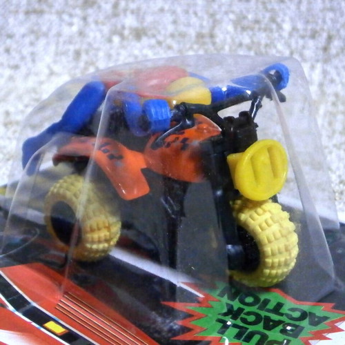 Three-Wheel Motorcycle new sealed, pack of 2, vintage plastic pull back