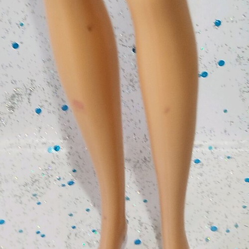 Barbie used, lot of 4 damaged dolls for projects