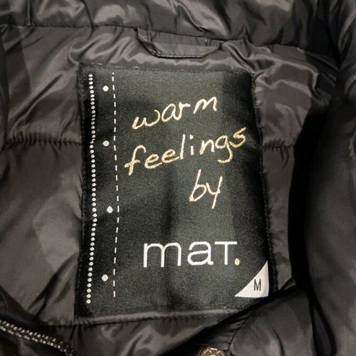 Mat Fashion sleeveless jacket like new, plus size, black