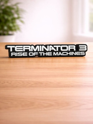 Terminator 3 Rise Of The Machines 3D printed διακοσμητικό καινούργιο