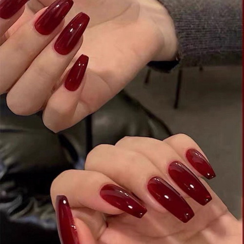 Press on nails handmade with gel made to order