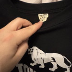 Lonsdale Μπλούζα Large μεταχειρισμένη, μαύρη με στάμπα