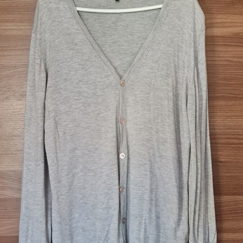Benetton cardigan gray XL like new