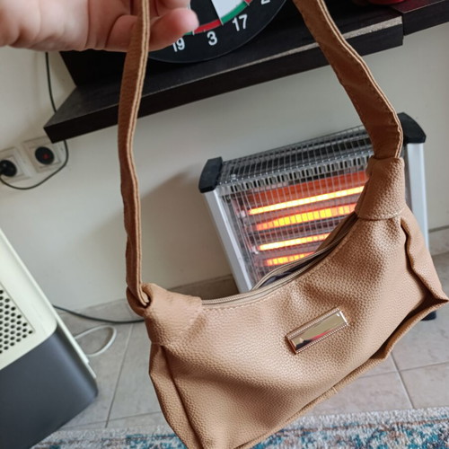 Women's shoulder bag, brown