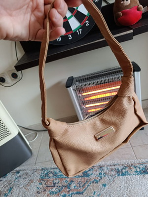 Women's shoulder bag, brown