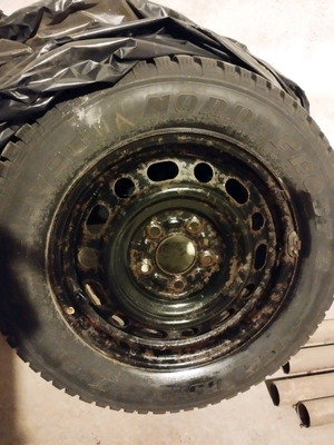 Ζάντες 15 ιντσών σιδερένιες μεταχειρισμένες, σε πακέτο 4