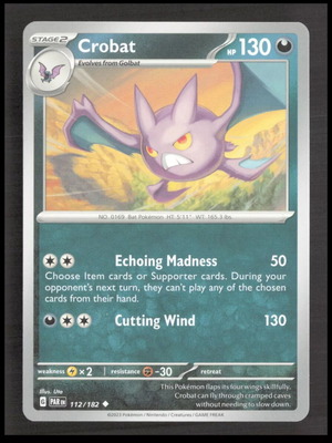 Crobat Pokemon card collectible new