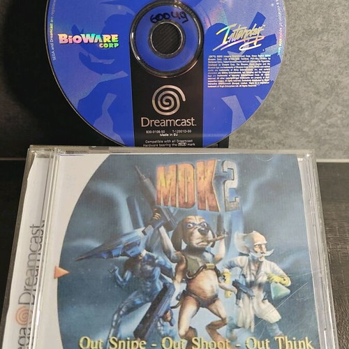 MDK 2 Sega Dreamcast used, action and adventure game