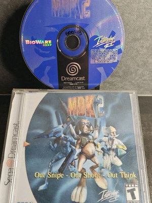 MDK 2 Sega Dreamcast used, action and adventure game