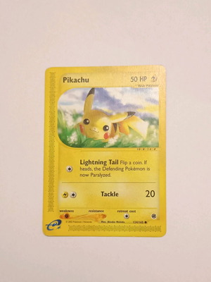 Pokemon Card Pikachu (Expedition Base Set 124/165) used