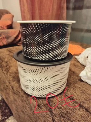 Tupperware container new for sugar, coffee or other