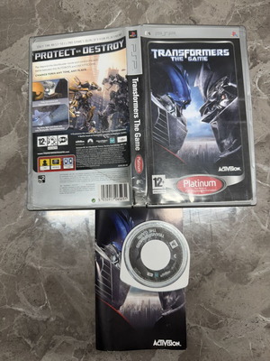 Transformers The Game PSP PAL edition like new
