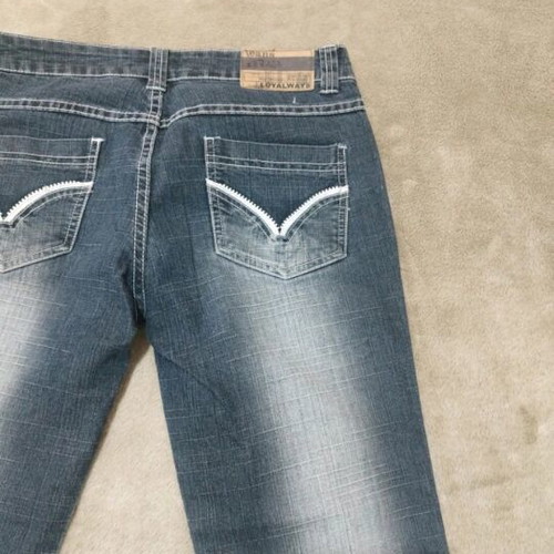 Capri pants long like new, black and grey with beautiful details