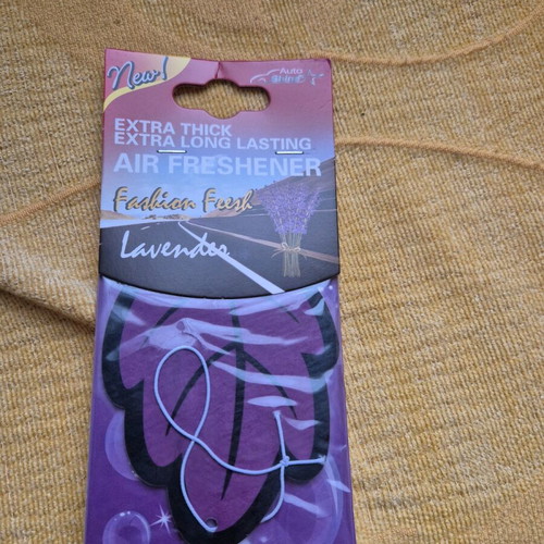 Car air freshener new with lavender scent