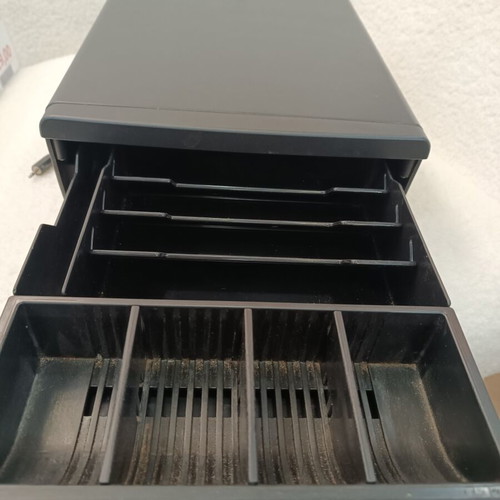 Cash drawer used, electric, dimensions 33×24×10 cm