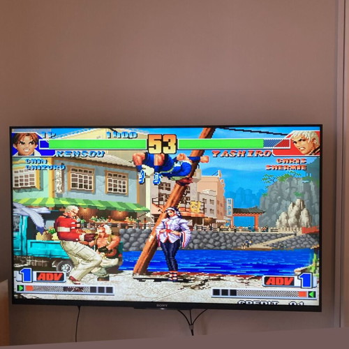Retro gaming console with 2 wireless controllers, new