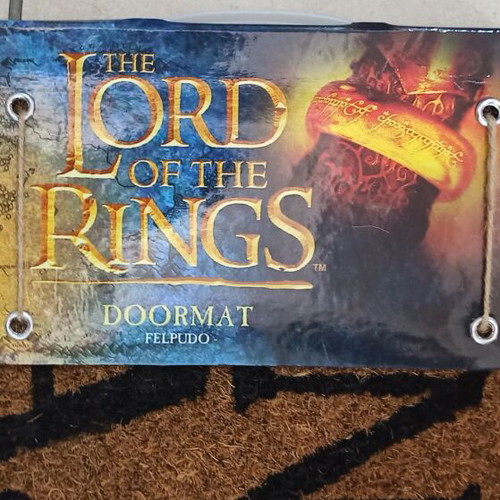 SD LORD OF THE RINGS LOTR DOORMAT GANDALF YOU SHALL NOT PASS 60 x 40 cm DOOR MAT