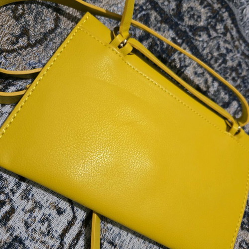 Zara waist bag like new, yellow gold