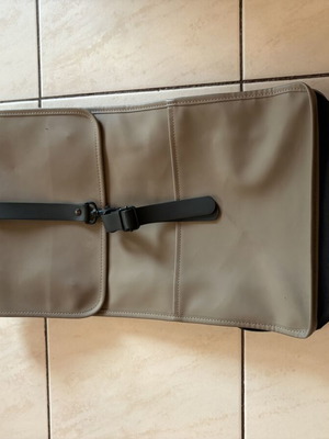 Rains Backpack Mini, waterproof, beige-grey