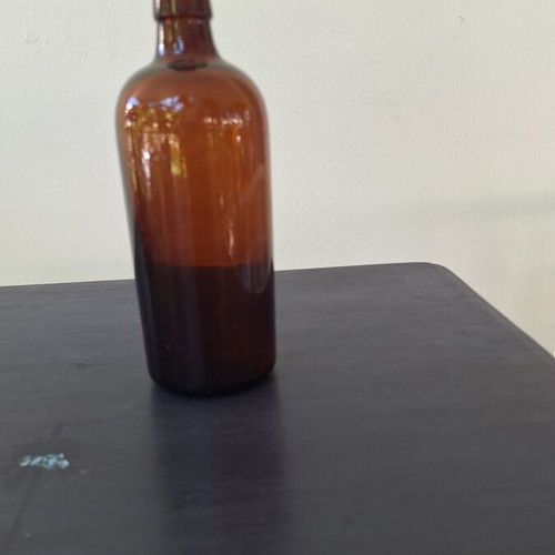 Dark Pharmacy Bottle 250ml used with ground stopper