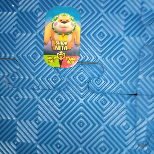 Brawl Stars Nita collectible metal tags like new, set of 6 pieces
