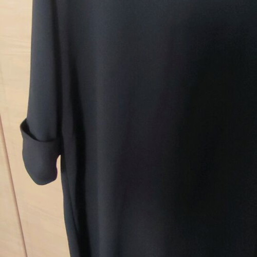 Zara dress new, black, small to medium, crepe elastic fabric