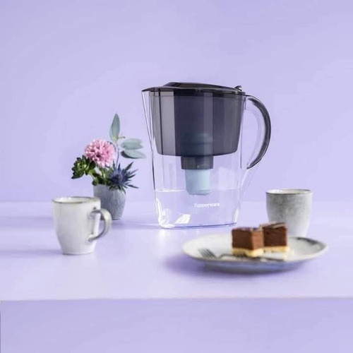 Pure Water Filter Pitcher 2.6 Liters with 2 Replacement Filters New