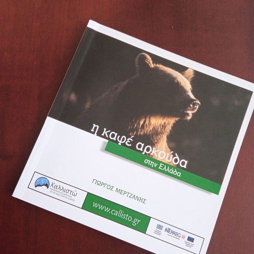 The Brown Bear used, Greek language book