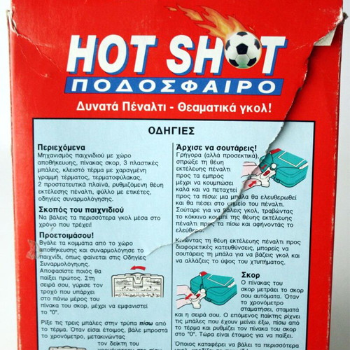 Vintage 1995 Hot Shot portable football game MB new, sealed