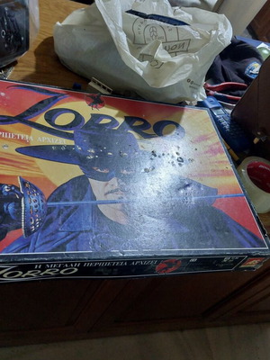 Zorro board game used, AS