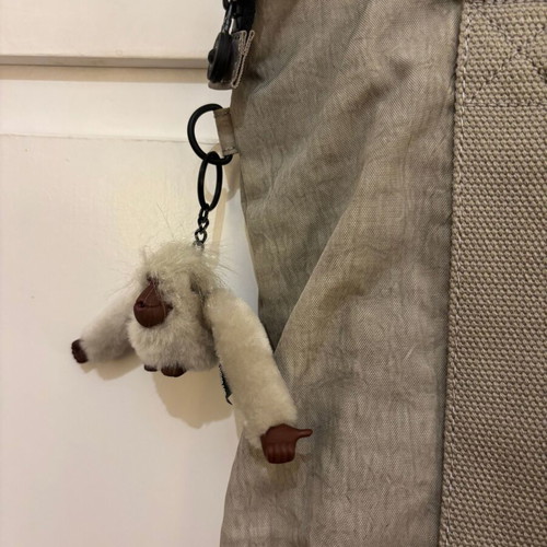 Kipling Handbag new, grey/beige