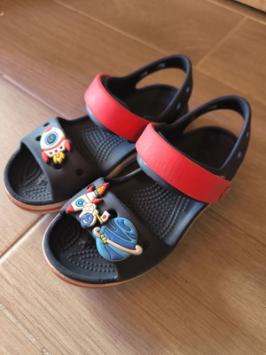 Сандали Crocs размер 28-29 употребявани, сини