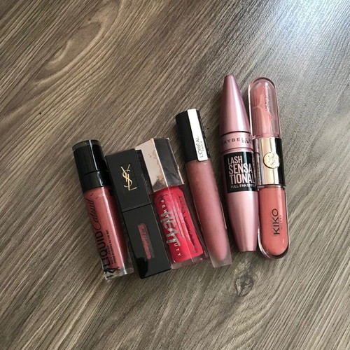 Lipsticks set used with YSL, Fenty, Kiko, Maybelline, Wet’n’wild, L’Oréal