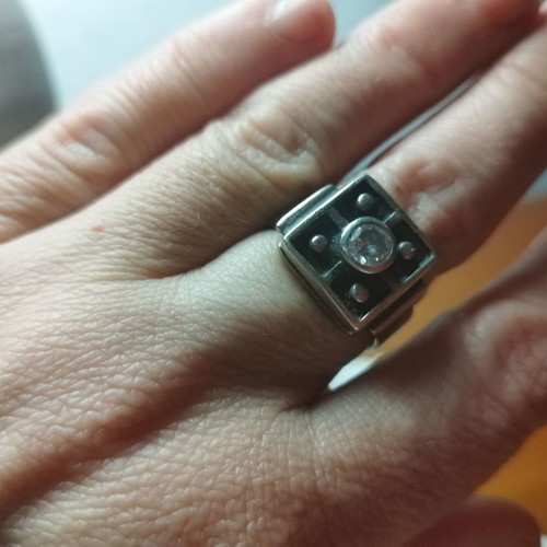 Silver ring like new