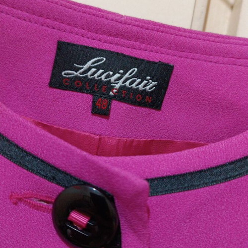 Jacket like new, black and pink, size XL