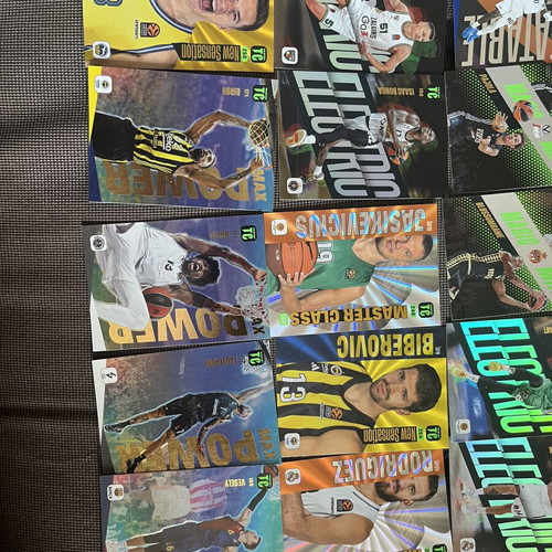 Panini Euroleague Top Class collectible cards pack of 20 like new