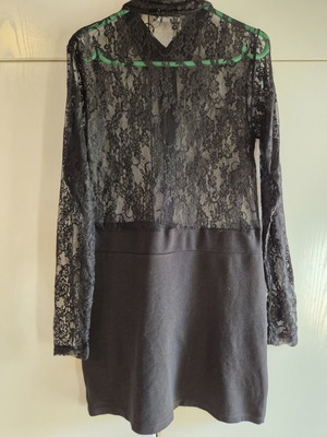 Promod dress like new, with lace, black, size M