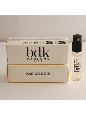 BDK Parfums Pas Ce Soir Eau de Parfum tester 2ml new, 2 samples