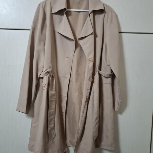 Women's trench coat large like new