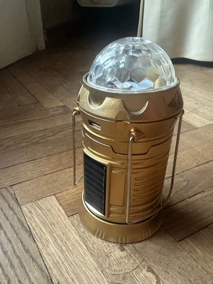 Solar LED Lantern USB portable for camping SX-6808T 3W used