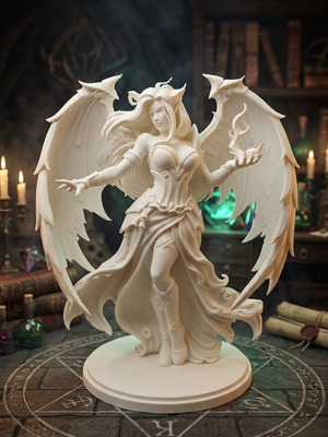 Morgana figure from League of Legends, new, 3D printed 21cm statue