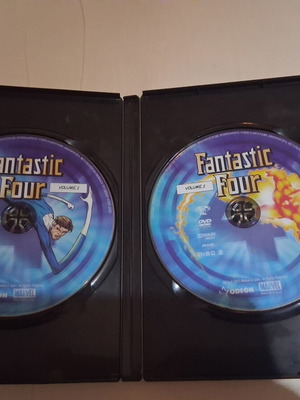 Fantastic Four Volume 1 DVD Set used, Greek dubbed